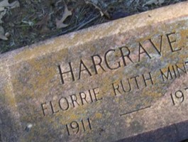 Florrie Ruth Minter Hargrave Florrie Ruth Minter Hargrave