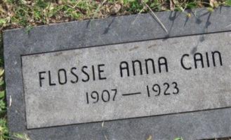 Flossie Anna Cain