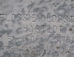 Flossie Clogston Hastedt