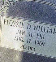 Flossie D Williams Flossie D Williams