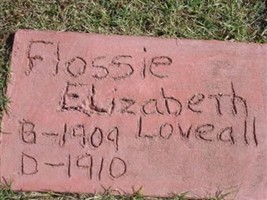 Flossie Elizabeth Loveall Flossie Elizabeth Loveall