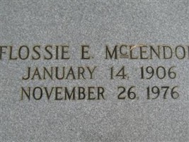 Flossie Estelle Renfroe McLendon Flossie Estelle Renfroe McLendon