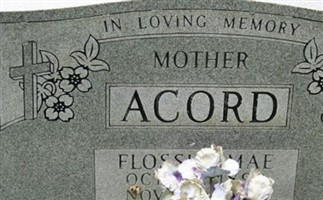 Flossie Mae Acord Acord Flossie Mae Acord Acord