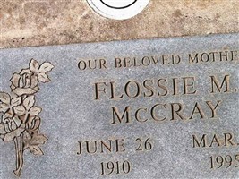 Flossie May Robbins McCray
