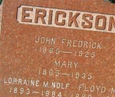 Floyd M Erickson