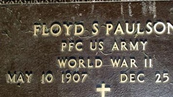 Floyd S. Paulson Floyd S. Paulson