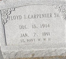 Floyd Thomas Carpenter, Sr Floyd Thomas Carpenter, Sr