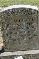 F. M. Burch F. M. Burch
