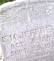 F. M. Jeffreys F. M. Jeffreys