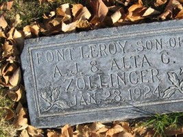Font LeRoy Zollinger