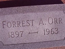 Forrest A Orr
