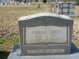 Forrest "Cole" Davis Forrest "Cole" Davis
