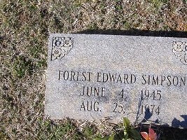 Forrest Edward Simpson Forrest Edward Simpson