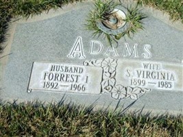 Forrest Irvin Adams Forrest Irvin Adams