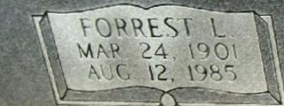 Forrest L. Fisher Forrest L. Fisher
