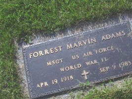 Forrest Marvin Adams Forrest Marvin Adams