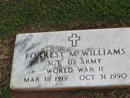 Forrest Miller Williams Forrest Miller Williams