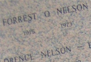 Forrest O. Nelson Forrest O. Nelson