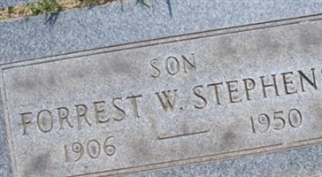 Forrest William Stephens Forrest William Stephens