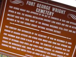 Fort George Wright Cemetery