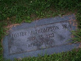 Foster J. Thompson, Jr Foster J. Thompson, Jr