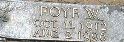 Foye W. Hickman Foye W. Hickman