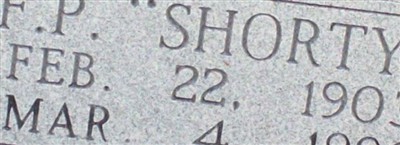 F P "Shorty" Jarrell
