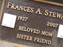 Frances A Stewart