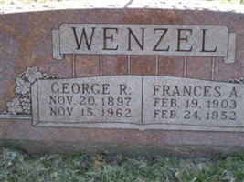 Frances A Wenzel Frances A Wenzel