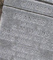 Frances A. Wright Wilds Frances A. Wright Wilds
