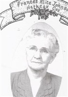 Frances Alice Johnson Hethcox-Cox Frances Alice Johnson Hethcox-Cox
