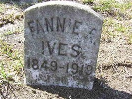 Frances Annette "Fannie" Ives Frances Annette "Fannie" Ives