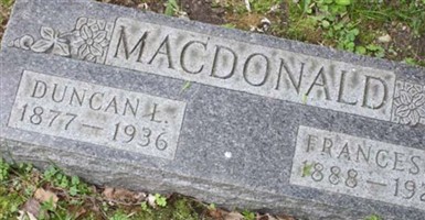 Frances B Bishop MacDonald Frances B Bishop MacDonald