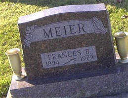 Frances B. Meier Frances B. Meier