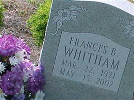 Frances B. Whitman Frances B. Whitman