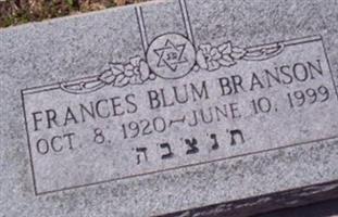 Frances Blum Branson