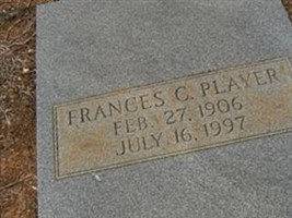 Frances C. Player Frances C. Player