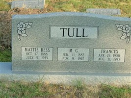 Frances Christine Johnson Rogers Tull