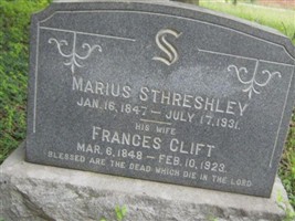 Frances Clift Sthreshley Frances Clift Sthreshley