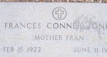 Frances Conner Jones Frances Conner Jones