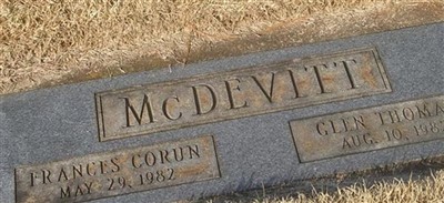 Frances Corun McDevitt Frances Corun McDevitt