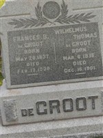 Frances D deGroot Frances D deGroot