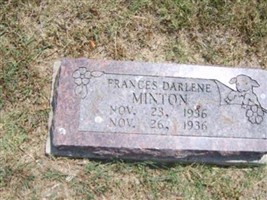 Frances Darlene Minton Frances Darlene Minton