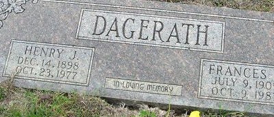 Frances E. Dagerath Frances E. Dagerath