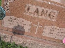 Frances E. Lang Frances E. Lang