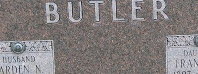 Frances E Osborn Butler