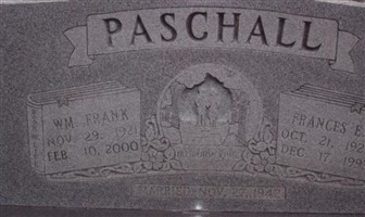 Frances E. Paschall Frances E. Paschall