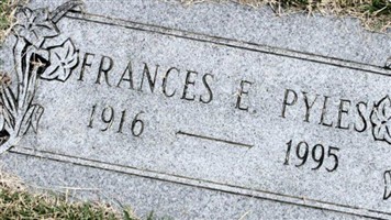 Frances E Pyles Frances E Pyles