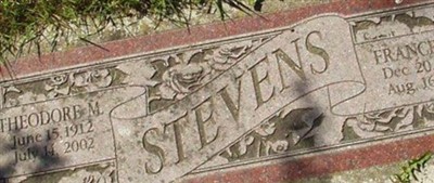 Frances E. Sheffield Stevens Frances E. Sheffield Stevens