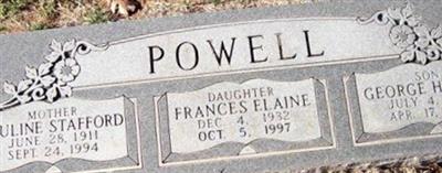 Frances Elaine Powell